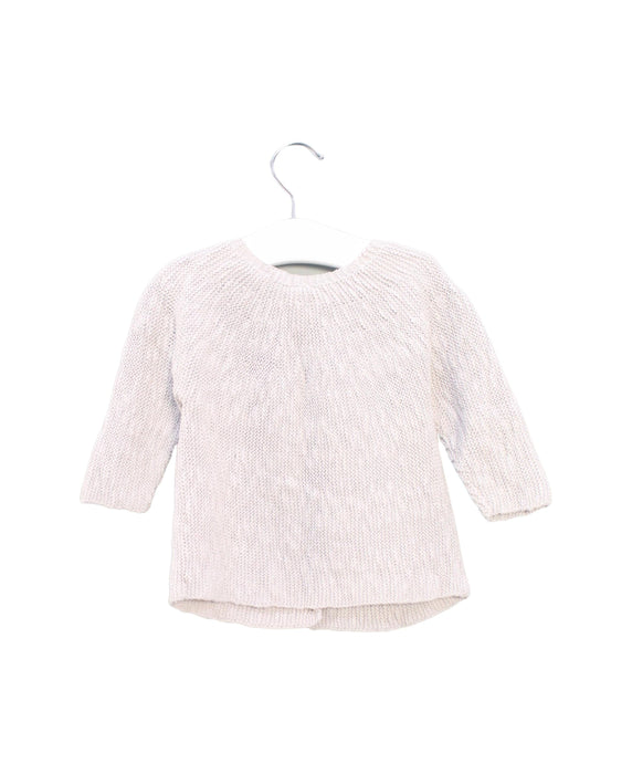 A Beige Cardigans from Seed in size 3-6M for boy. (Back View)