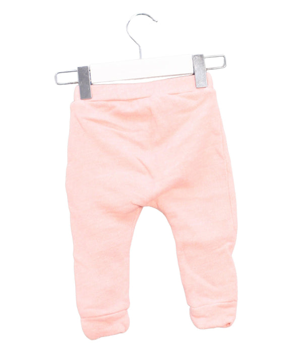 A Pink Sweatpants from Seed in size 3-6M for girl. (Back View)