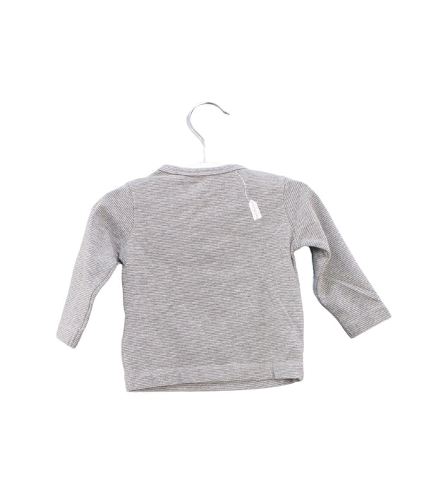 A Grey Long Sleeve Tops from Imps & Elfs in size 3-6M for boy. (Back View)