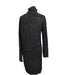 A Black Sweater Dresses from Seraphine in size S for maternity. (Back View)