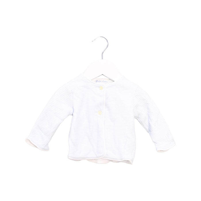 A Blue Cardigans from Ralph Lauren in size 0-3M for boy. (Front View)