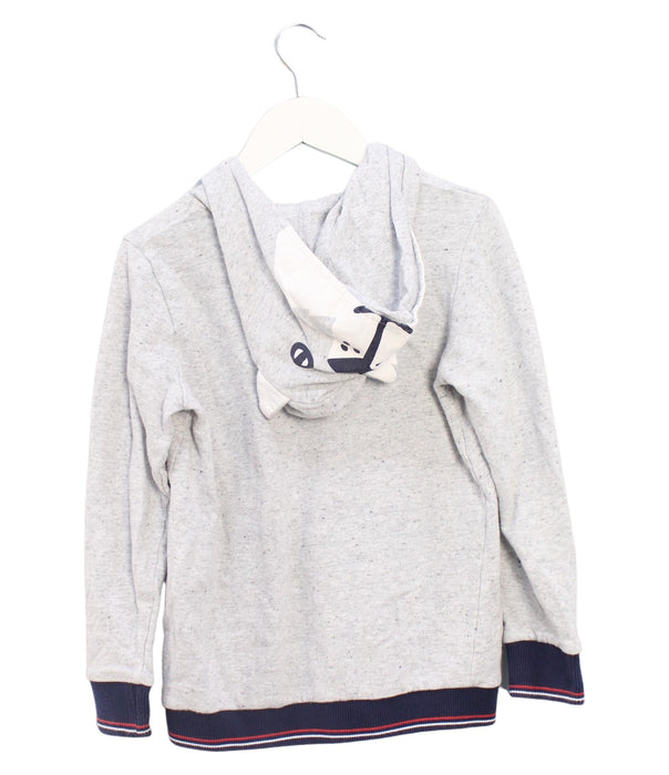 A Grey Lightweight Jackets from Seed in size 9Y for boy. (Back View)