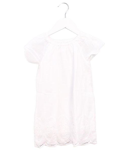 A White Short Sleeve Dresses from Vineyard Vines in size 2T for girl. (Front View)
