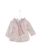 A Brown Long Sleeve Tops from Excuse My French in size 2T for girl. (Front View)