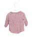 A Pink Long Sleeve Tops from Excuse My French in size 4T for girl. (Back View)