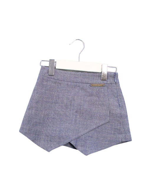A Blue Short Skirts from I Pinco Pallino in size 2T for girl. (Front View)