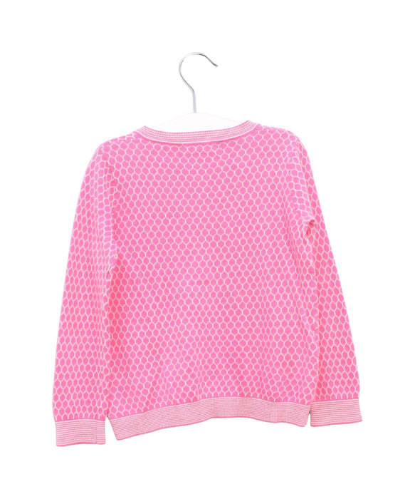 A Pink Cardigans from The Bonnie Mob in size 18-24M for girl. (Back View)
