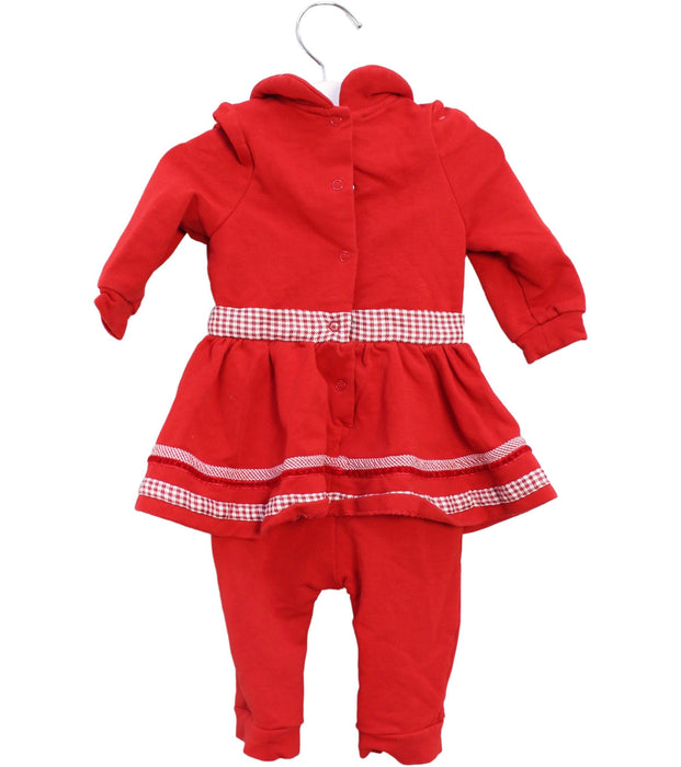 A Red Jumpsuits from Nicholas & Bears in size 6-12M for girl. (Back View)