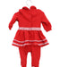 A Red Jumpsuits from Nicholas & Bears in size 6-12M for girl. (Back View)