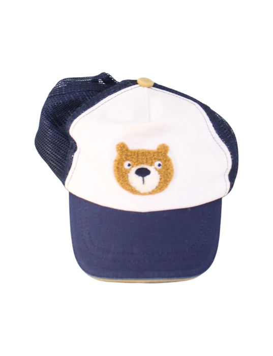 A Navy Caps from Seed in size O/S for boy. (Front View)