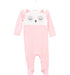 A Pink Onesies from Seed in size 3-6M for girl. (Front View)