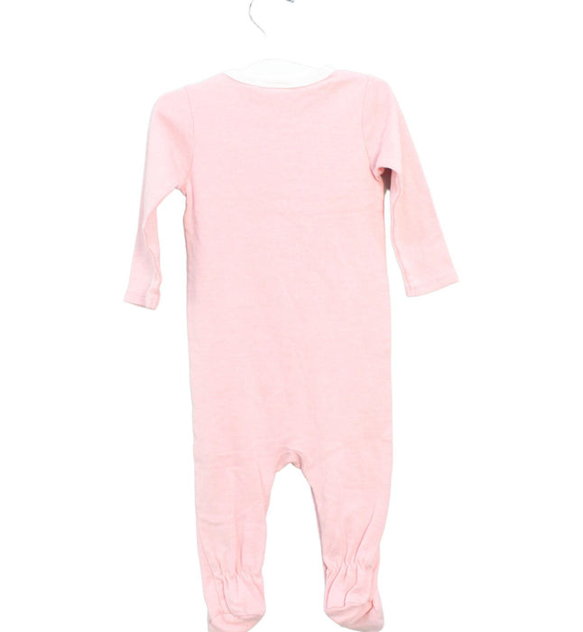A Pink Onesies from Seed in size 3-6M for girl. (Back View)