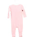 A Pink Onesies from Seed in size 3-6M for girl. (Back View)