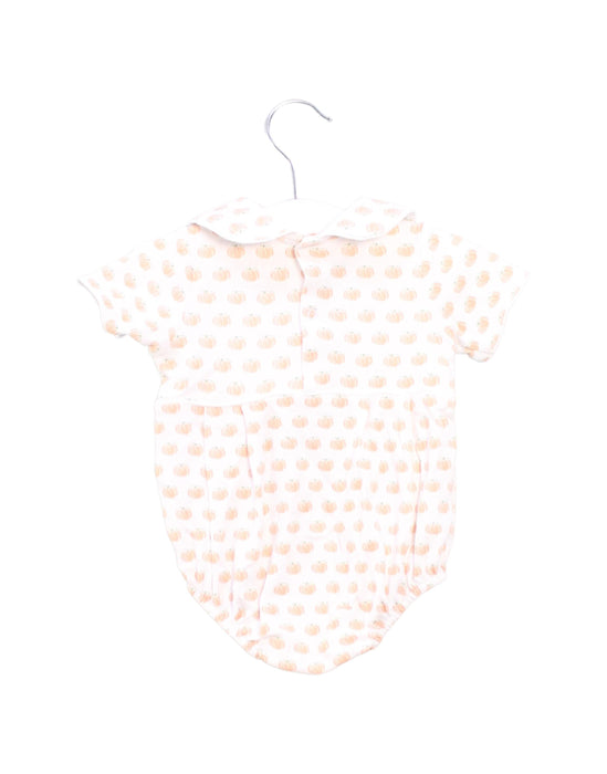 A White Short Sleeve Bodysuits from Lila + Hayes in size 6-12M for boy. (Back View)