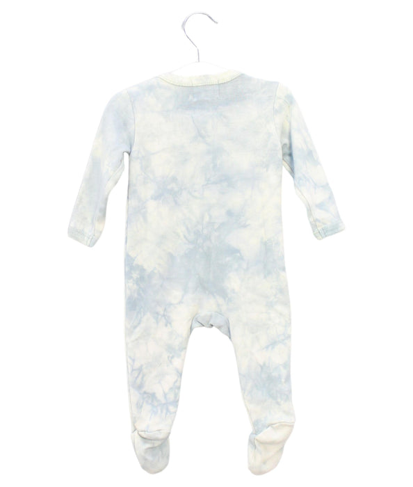 A Blue Onesies from PAIGELAUREN in size 3-6M for boy. (Back View)