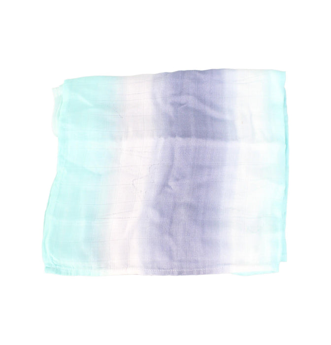 A Blue Swaddles from Aden & Anais in size O/S for boy. (Front View)