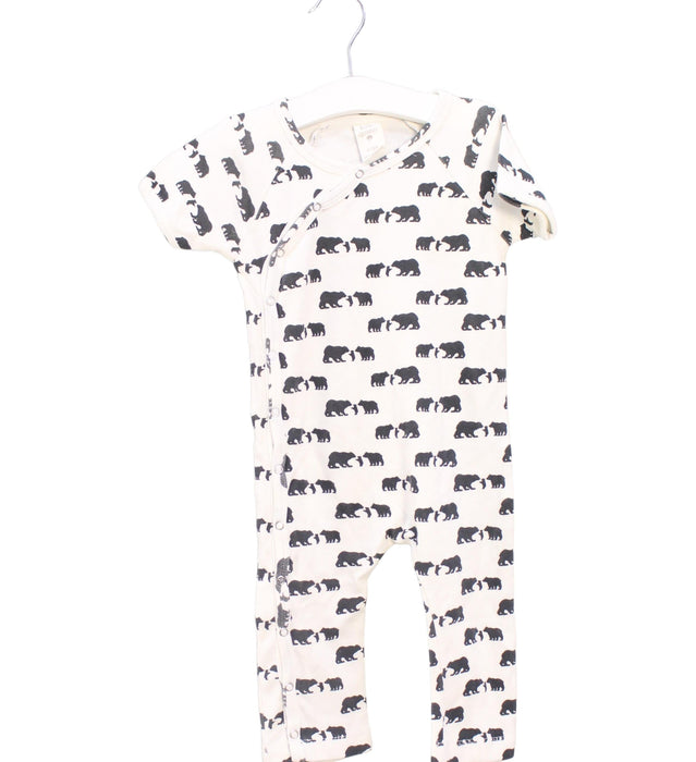 A White Short Sleeve Jumpsuits from Kate Quinn in size 6-12M for boy. (Front View)