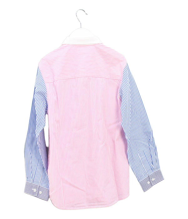 A Pink Shirts from Kingkow in size 7Y for boy. (Back View)