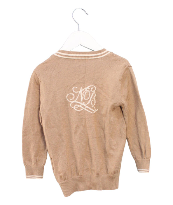 A Brown Cardigans from Nicholas & Bears in size 3T for boy. (Back View)