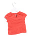 A Orange Short Sleeve T Shirts from Tommy Hilfiger in size 6-12M for girl. (Back View)