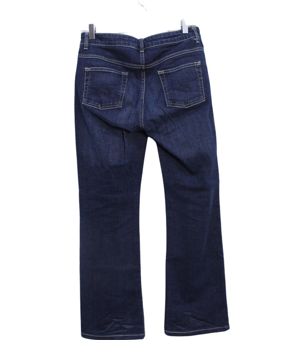 A Blue Jeggings from Seraphine in size XS for maternity. (Back View)