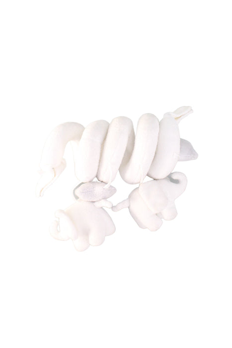 A White Soft Toys from The Little White Company in size O/S for neutral. (Front View)