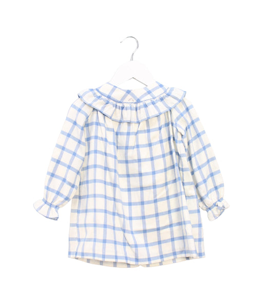 A White Dress Sets from Nanos in size 18-24M for girl. (Front View)