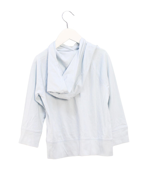 A Blue Sweatshirts from Crewcuts in size 4T for girl. (Back View)