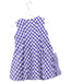 A Blue Sleeveless Dresses from Nicholas & Bears in size 2T for girl. (Back View)