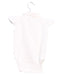 A White Short Sleeve Bodysuits from Noukie's in size 6-12M for girl. (Back View)