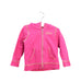 A Pink Zippered Sweatshirts from Juicy Couture in size 12-18M for girl. (Front View)