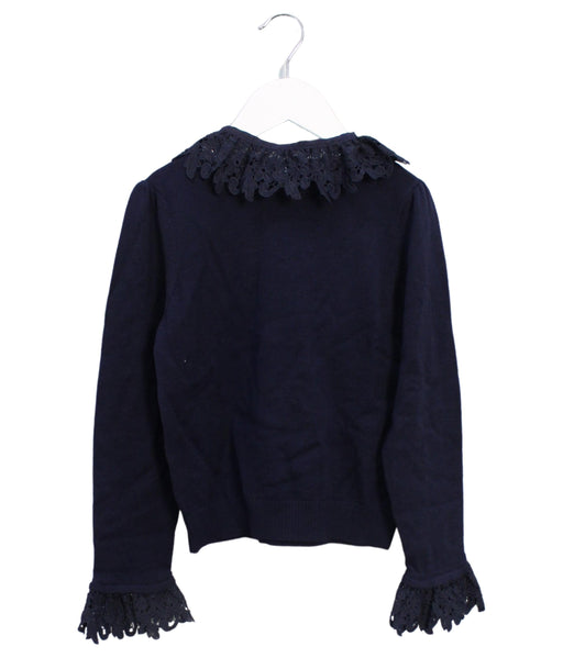 A Navy Knit Sweaters from Nicholas & Bears in size 8Y for girl. (Front View)