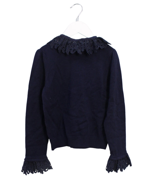 A Navy Knit Sweaters from Nicholas & Bears in size 8Y for girl. (Front View)