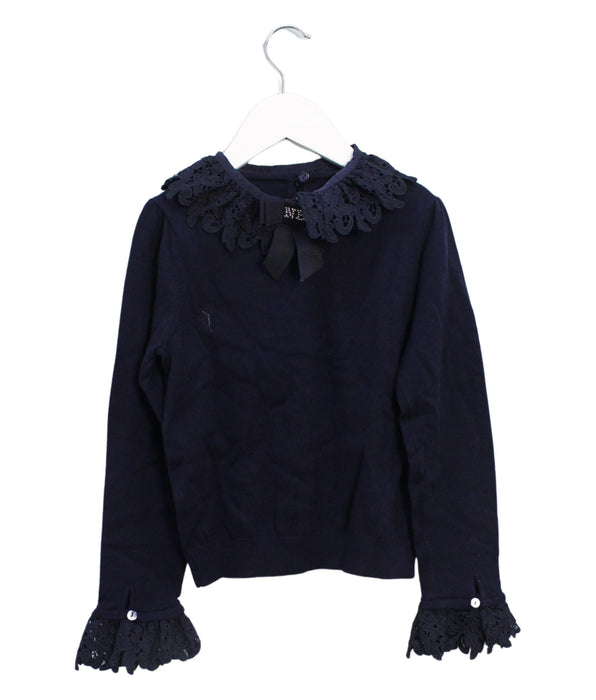 A Navy Knit Sweaters from Nicholas & Bears in size 8Y for girl. (Back View)
