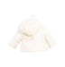 A Ivory Coats from Janie & Jack in size 6-12M for girl. (Back View)