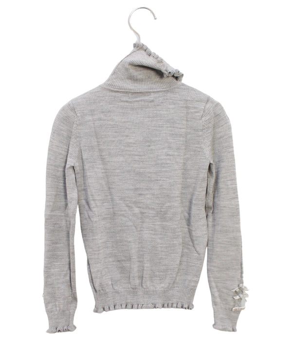 A Grey Knit Sweaters from Nicholas & Bears in size 8Y for girl. (Back View)