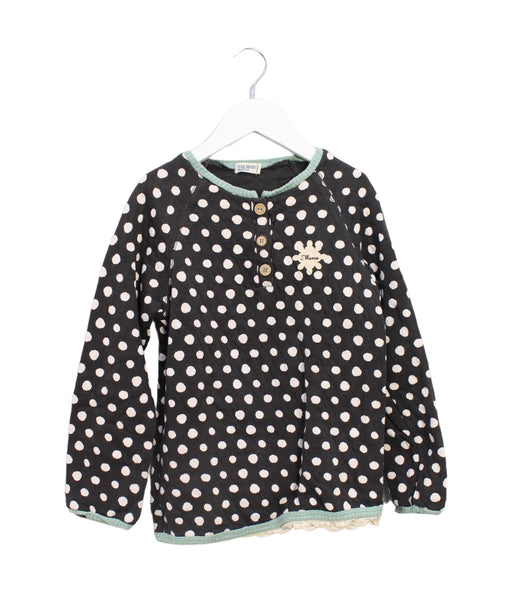 A Grey Sweatshirts from Ragmart in size 7Y for girl. (Front View)