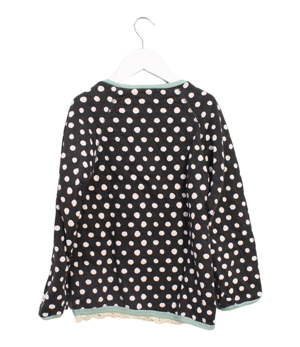 A Grey Sweatshirts from Ragmart in size 7Y for girl. (Back View)