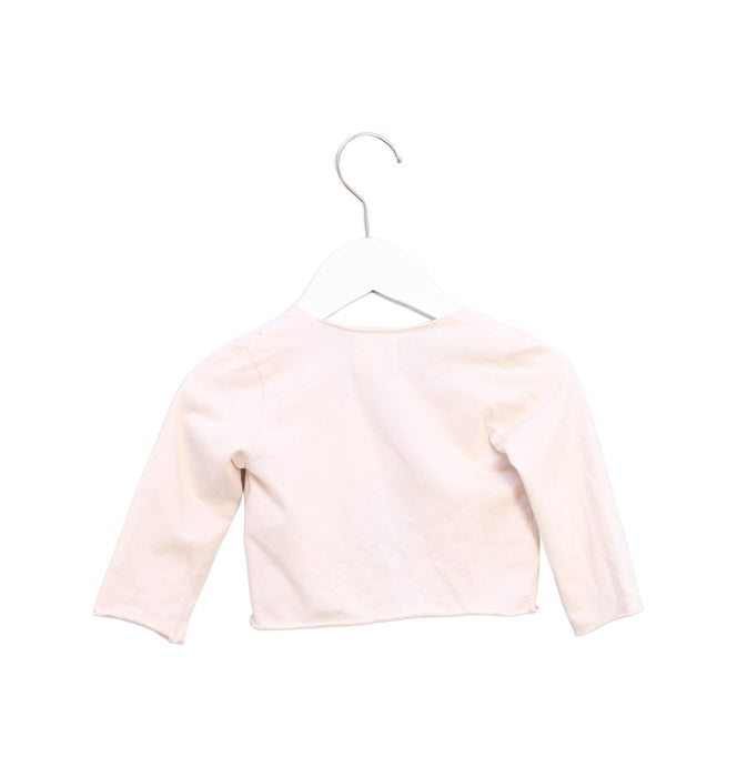 A Pink Cardigans from Siseo Olive in size 6-12M for girl. (Back View)