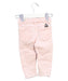 A Pink Casual Pants from IKKS in size 6-12M for girl. (Back View)