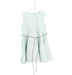 A Green Sleeveless Dresses from Siseo Olive in size 4T for girl. (Front View)