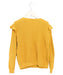 A Yellow Cardigans from Seed in size 4T for girl. (Back View)