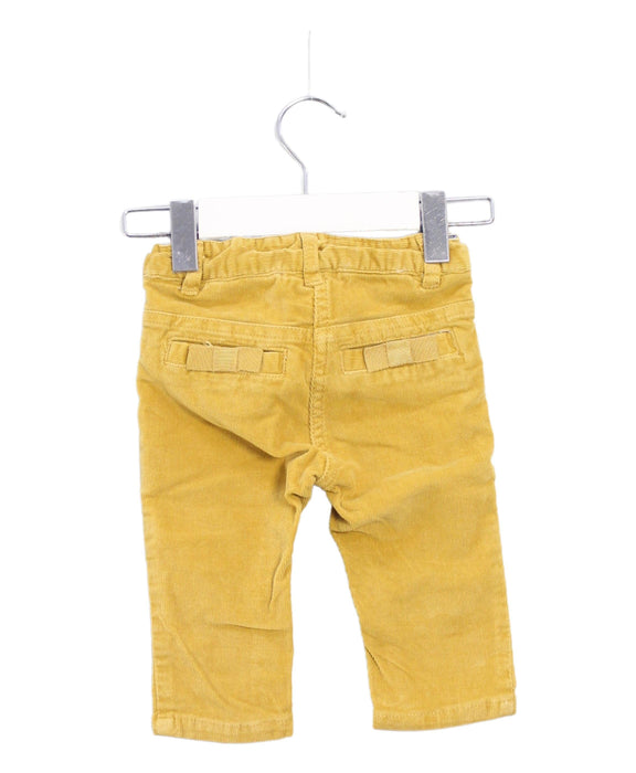 A Yellow Casual Pants from Jacadi in size 3-6M for boy. (Back View)