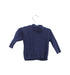 A Navy Cardigans from Seed in size Newborn for girl. (Back View)