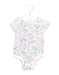 A Green Short Sleeve Bodysuits from Mamas & Papas in size 3-6M for girl. (Front View)