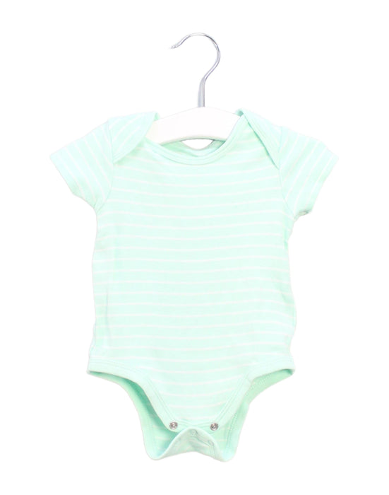 A Green Short Sleeve Bodysuits from Mamas & Papas in size 3-6M for girl. (Front View)