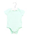A Green Short Sleeve Bodysuits from Mamas & Papas in size 3-6M for girl. (Front View)