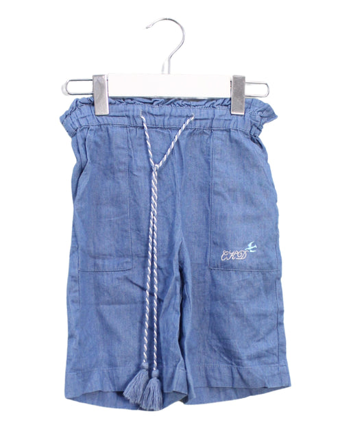 A Blue Shorts from Chickeeduck in size 18-24M for girl. (Front View)