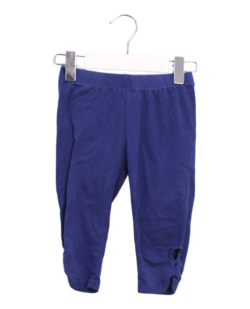A Blue Leggings from La Compagnie des Petits in size 4T for girl. (Front View)