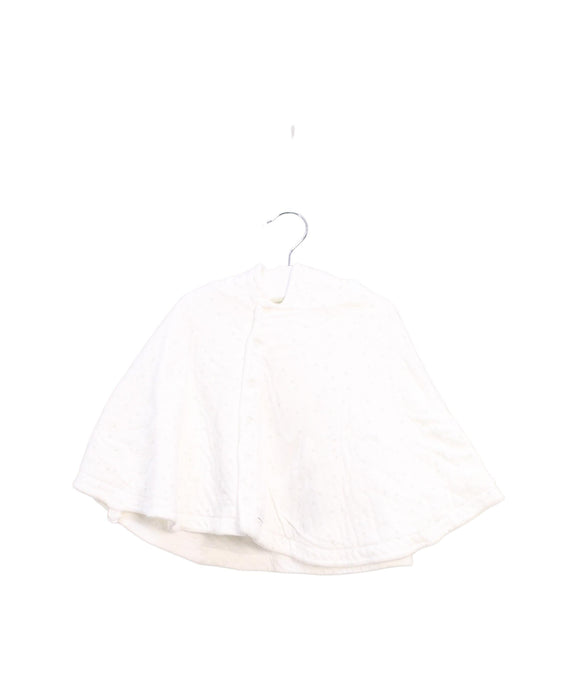 A White Capes & Ponchos from Petit Bateau in size O/S for neutral. (Front View)